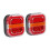 2025 New Wireless Trailer Lights Kit, LED Rear Tail Lights Dynamic Stop Brake 1