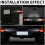 2025 New Wireless Trailer Lights Kit, LED Rear Tail Lights Dynamic Stop Brake 3