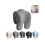 (White) Extra Firm Office Chair Headrest Attachment - Ergonomic Neck Support Pillow 1