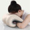 (White) Extra Firm Office Chair Headrest Attachment - Ergonomic Neck Support Pillow 4