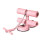(Pink)Ab Training Auxiliary Device,Portable Sit up Exercise Equipment for Abs Home Gym 1
