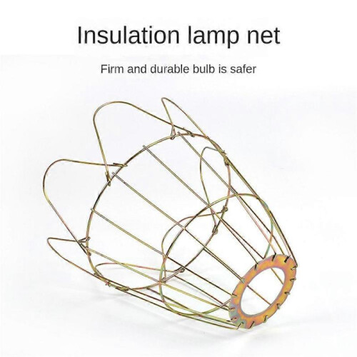 Heat Insulation Lamp Explosion-proof High Temperature Resistance Metal Thermal Insulation Lampshade Highly Efficient Insulation 1