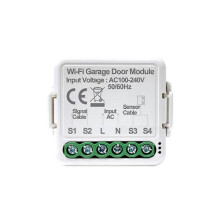 Tuya WiFi Garage Door Opener Controller Mobilephone Remotely APP Control Compatible with Alexa Google