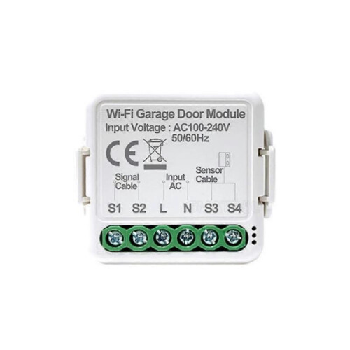 Tuya WiFi Garage Door Opener Controller Mobilephone Remotely APP Control Compatible with Alexa Google