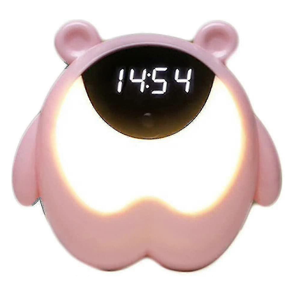 (As Show, One Size) Children's Alarm Clocks_c Baopeng Light Kikidex