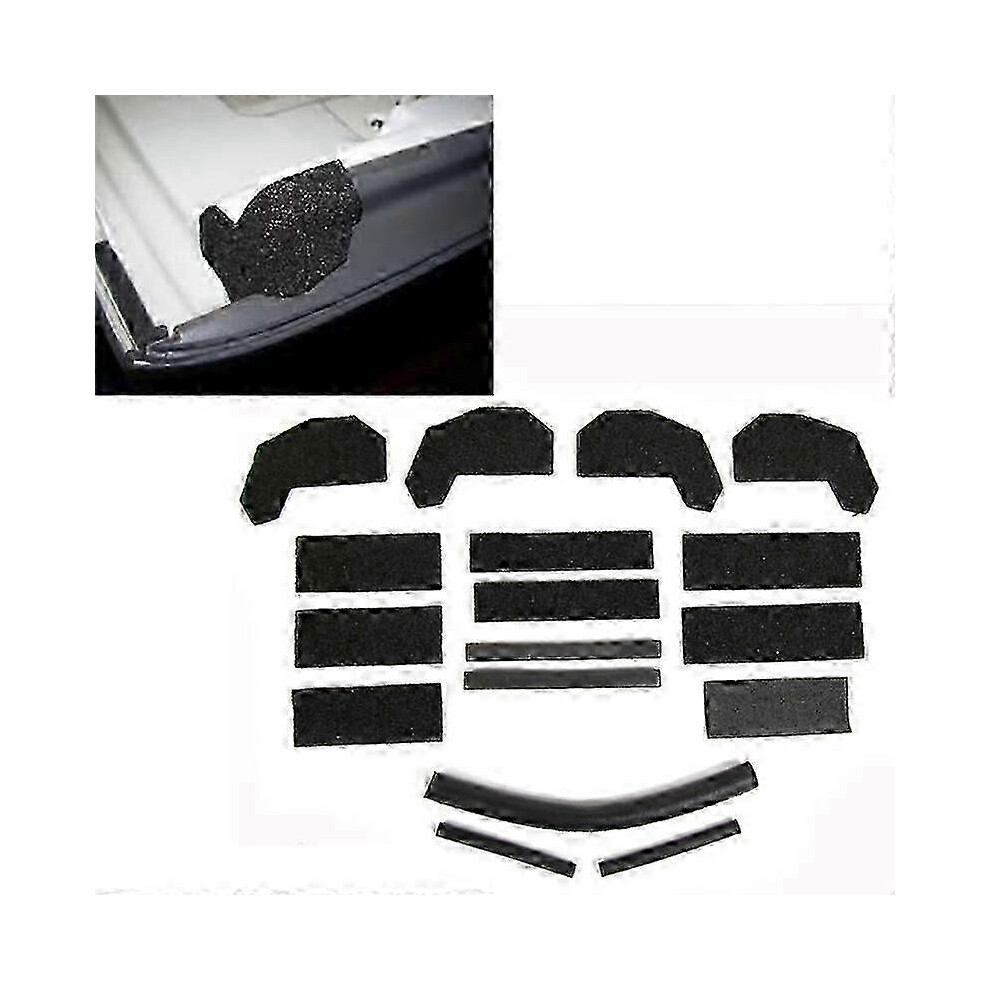 (As Show, One Size) Hard Top Foam Blocker Seal Kit 68026937Ab 1351070 For Jeep Wrangler Jk 2007- G2024137492 4703229272727