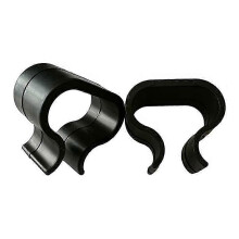 (As show, One size) 10 Pieces Outdoor Wicker Furniture Clips Sofa Rattan Chairs Connector Fastener Clamp Outdoor(black, Large Size)