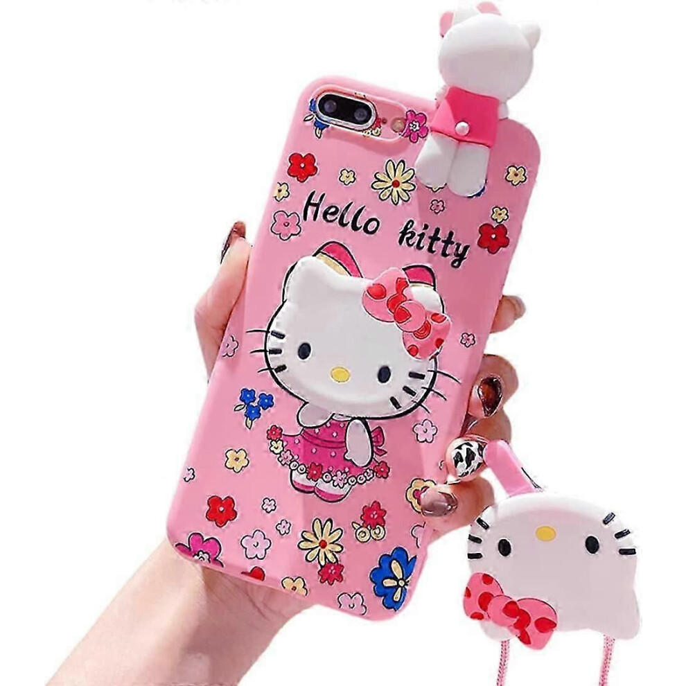 (As Show, One Size) Cartoon Case For Iphone Se 2020,Iphone 7/8 Case - Lovely 3D Character Case For Kids Teens Kawaii Animal Soft Silicone Tpu Shockpr 4702095422731