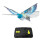 (yellow, One size) High Qualityremote-controlled Bird Flapping-wing Flight Pigeon Induction Bird Electric Eagle Remote 1