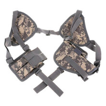 (Woodland Camouflage, One size) Concealed Carry Shoulder Holster Outdoor Universal Shoulder Underarm Pouch Bag