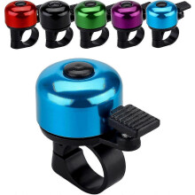 (As show, One size) Bike Bell, Bicycle Bell With Loud Crisp Clear Sound, Road And Mountain Bike Bell Adults Kids,blue