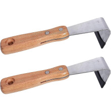 (As show, One size) Weeding Tools Garden Bark Scraper Gardening Tools Other Manual Gardening Toolsilver-2pcs