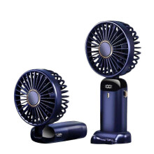 (white, One size) Portable Handheld Personal Mini Face Fan 5speeds Rechargeable For Travel-yvan