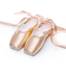 (39, One size) Ballet Shoes, Girls' Pointe Shoes, Strappy Satin Dance Shoes, Flat Exercise Shoes, Children's Dance Shoes