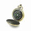 (As show, One size) Retro Compass Portable Military Compass Fluorescent Navigation Compass Tools(1pcs) 1