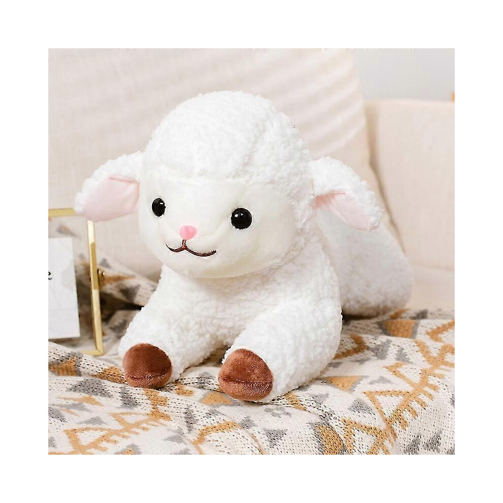 (White, 40Cm) Huggable Nice 80Cm/60/40Cm/ Cute Plush Toy Soft Colorful Ladybug Ladybird Insect Doll Pillow Cushion Children Birthday Gift 4123589420673