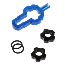 (As show, One size) Bike Core Nut Bike Wheel Converter Nut Wheel Rim Conversion Nut1 Set