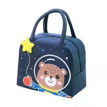(B) New Portable Fridge Thermal Bag Girl Boy Children's School Thermal Insulated Lunch Box Tote Food Small Cooler Bag Pouch