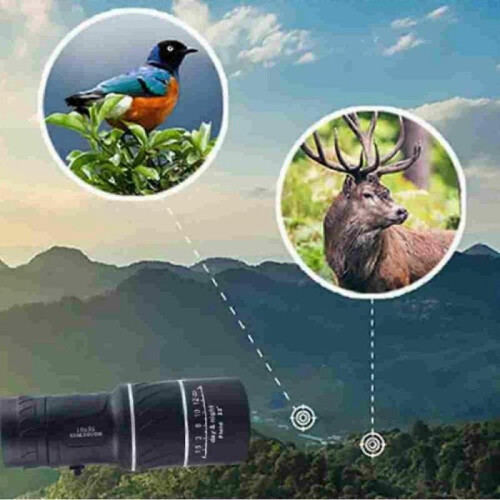Brivibe Monocular Bifocal Optical Zoom Telescope, Brivibe Telescope 1