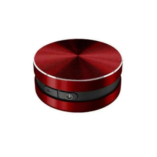 (Red) Thumpy Speaker, Thumpy Mini Bone Conduction Bluetooth Speaker with Suction Cup
