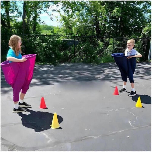 (Red) Granny Pants Party Rush Yard Game! - The Ultimate Backyard Party Game! 2
