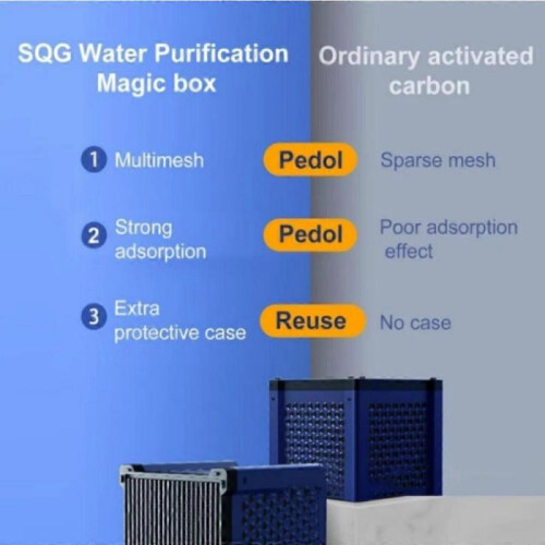 (2pcs) Clever Cube Activated Carbon Filter Horse Trough,Carbon Filter Cube Horse 1