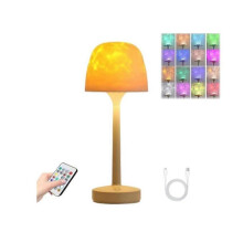 (16 Color) RippleGlow Dual-Mode Ambient Lamp–16Color RGB LED Water Ripple Projection Light