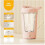(Pink) Visp Elixir Mixer Bottle Pro Original With a Wisp, 15oz Rechargeable Shaker Cups 1