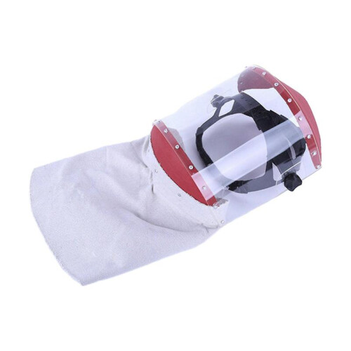Welder Hood Work Cap Large Viewing Screen Durable Wide Shade Protective for Work Head Protection Neck Men