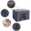 (As show, One size) Storage Bag for Clothes or Bedding - Foldable - Large Capacity 4