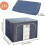 (As show, One size) Storage Bag for Clothes or Bedding - Foldable - Large Capacity 2