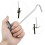 (As show, One size) 2Pcs Peg Puller Tent Peg Pullers Ground Hook Peg Puller Peg Hook Puller for Easy Removing Pegs 5