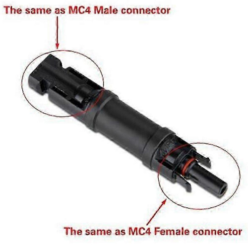 (As show, One size) 30a Dc Diode Solar Plug Connector Diode Connector For Solar Pv System Hfmqv 2