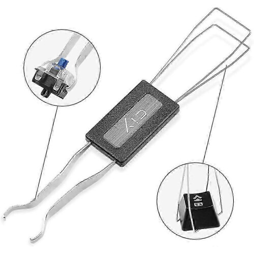(As show, One size) Stainless Steel Keycap Removal Tool - Universal Keyboard KeyCap Puller 2