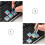 (As show, One size) Stainless Steel Keycap Removal Tool - Universal Keyboard KeyCap Puller 4