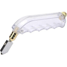 (As show, One size) Glass Cutter Set - Pistol Alloy Handle Oil Supply Ceramic Tile Cutting