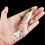 (As show, One size) Multi-Jointed Lures - 5 Pieces Artificial Lures for Predatory Fish 1