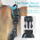 (As show, One size) No Pull Dog Harness - Adjustable Pet Vest with 2 Leash Clips Reflective and Easy Control Handle 5