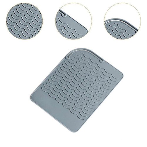 Heat Resistant Mat Multifunctional Vanity Home Curling Iron Sleeve 2