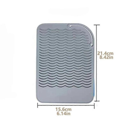 Heat Resistant Mat Multifunctional Vanity Home Curling Iron Sleeve 1