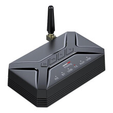 Audio Receiving Transmitting 3.5mm Audio Adapter Low Latency, Compact, AUX RCA USB AUX Adapter for Earbud Laptop Home Stereo