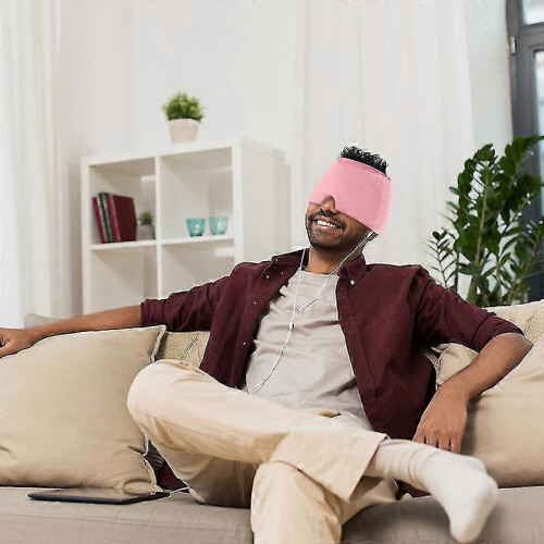 (As show, One size) Headache Migraine Relief Hat1 Piecepink 1