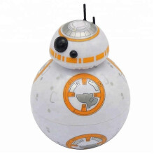 (As show, One size) Robot-shaped antenna smoke grinder grinder and crusher (1 piece, white)