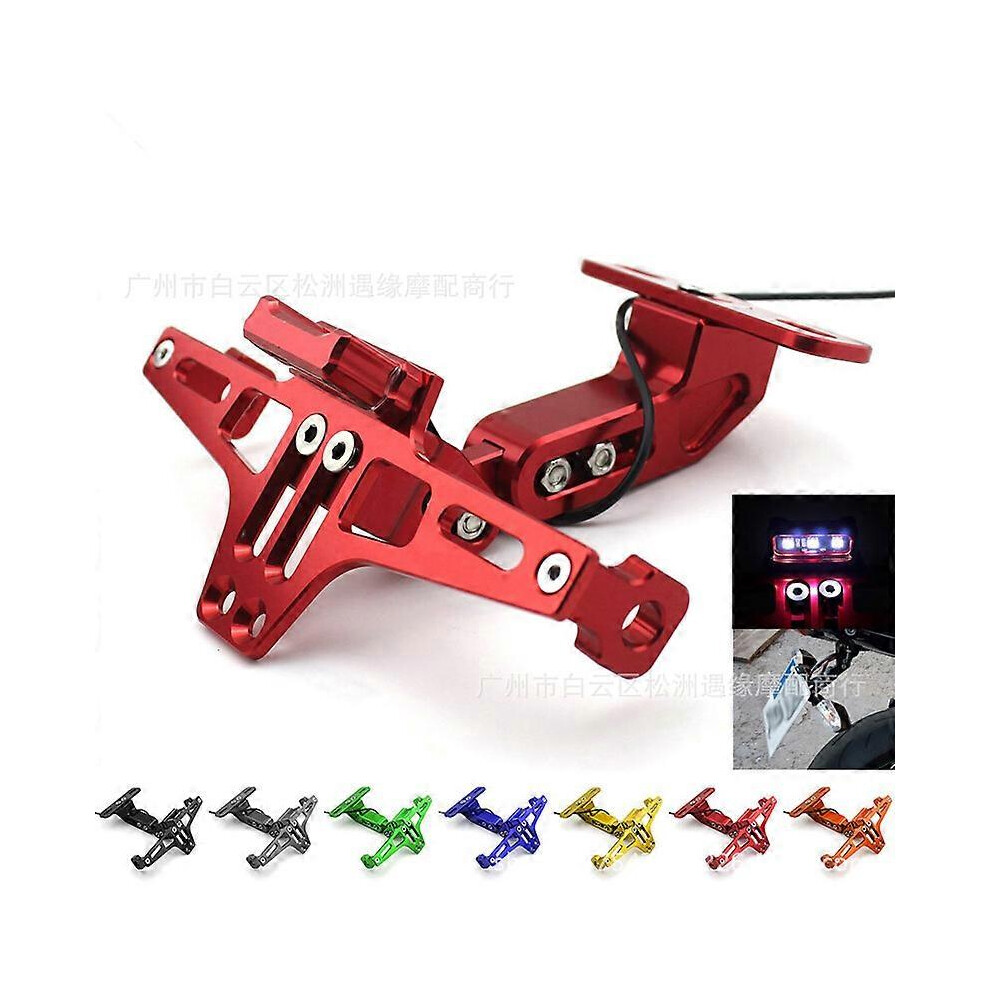 (., One Size) Motorcycle Modification Accessories Yamaha Bws R25 R3 Mt03 Msx License Plate Frame Turn Signal License Plate Holder Green/Light 4631404633424