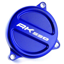 (grey, One size) Guangyang Ak550 Motorcycle 2017 Kymco Cnc Aluminum Alloy Small Tooth Cover Front Chain Cover 2018