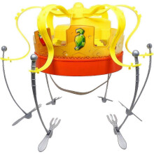 (As show, One size) Plastic Chow Crown Game Novelty Toys Chow Game Toys