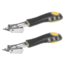 (As show, One size) 2x Nail Staple Furniture Stapler For Wood Door Upholstery Framing Rivet Kit Nailers Removing Tool BaoPeng