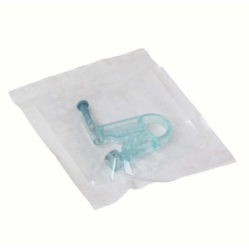 (As show, One size) Disposable Ear Piercing Pierce Gun Tool Earring Kit Piercer Studs5pcs 2
