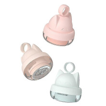 (As show, One size) Electric Ball Trimmer Clothes Hair Clipper Remover Portable Cute Cat Shaped Shaving For Sweater Home KitsPink-1pcs
