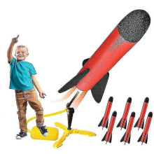 (As show, One size) Foam Rocket Launcher Toy For Kids Toy Air Rocket Launcher Boys Girls Gift